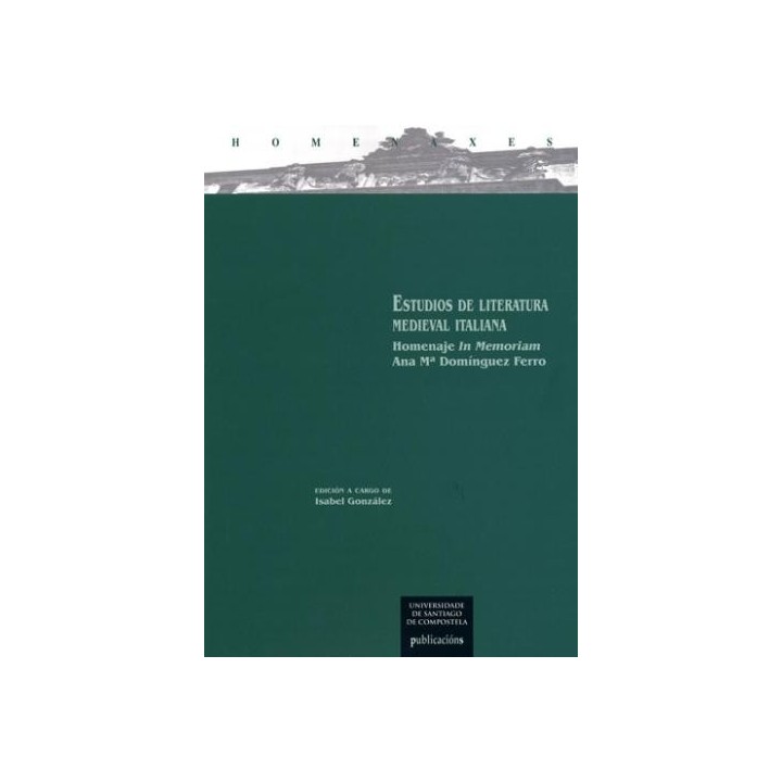 ESTUDIOS DE LITERATURA MEDIEVAL ITALIANA