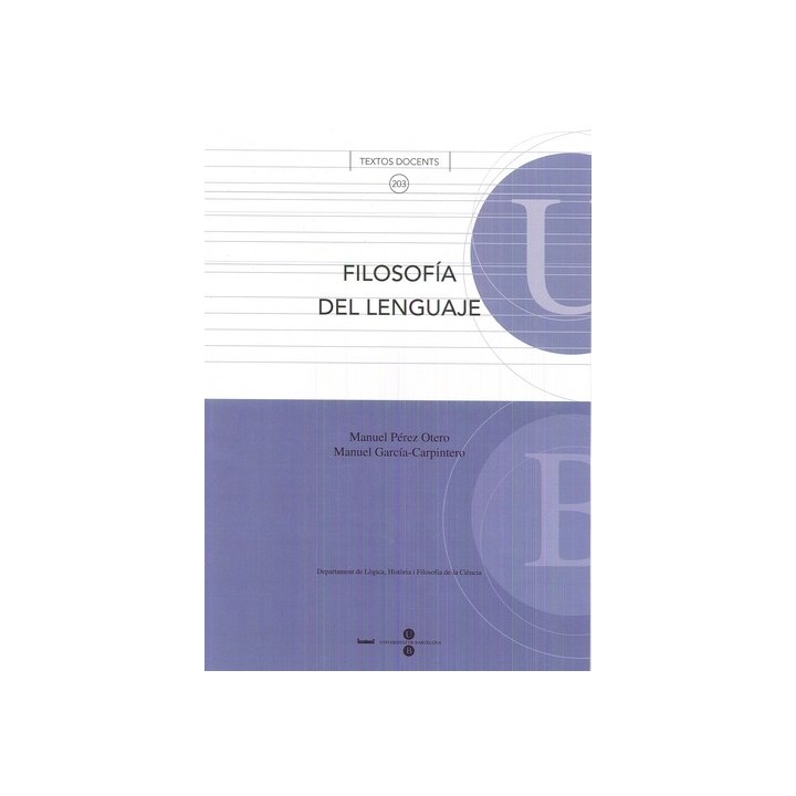 FILOSOFÍA DEL LENGUAJE