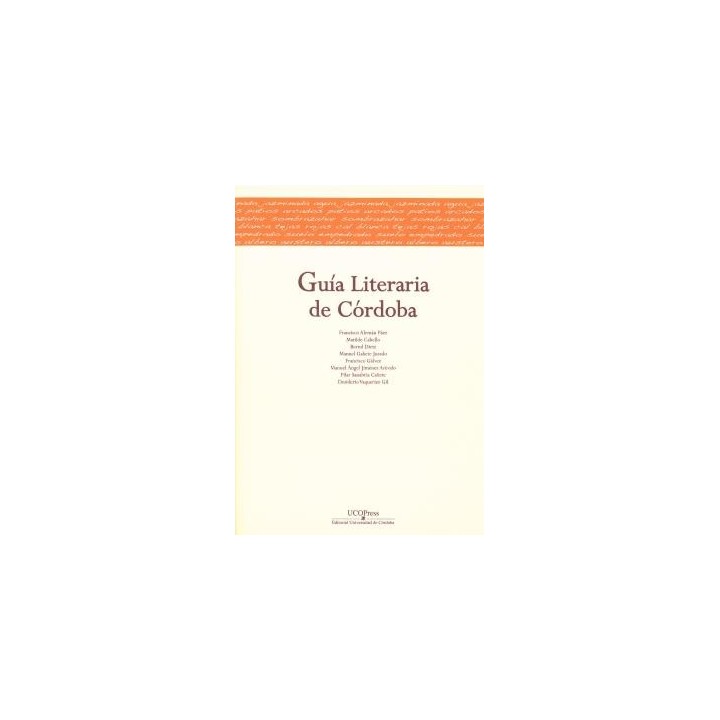 GUÍA LITERARIA DE CÓRDOBA