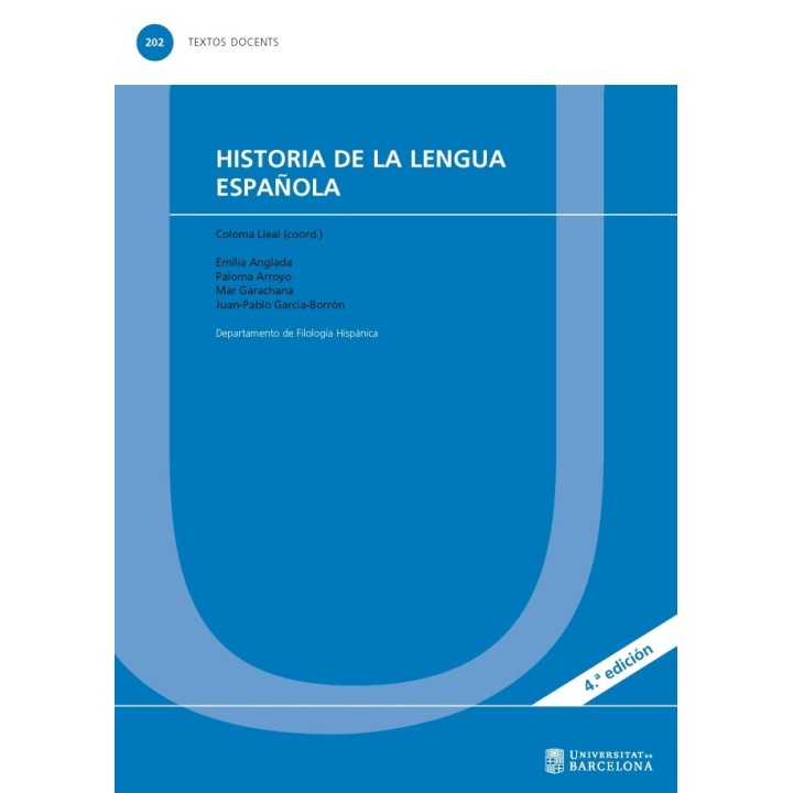 HISTORIA DE LA LENGUA ESPAÑOLA