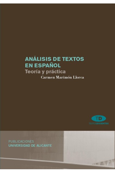 ANÁLISIS DE TEXTOS EN ESPAÑOL