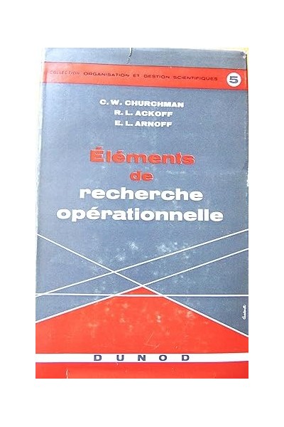 Éléments de recherche opérationnelle