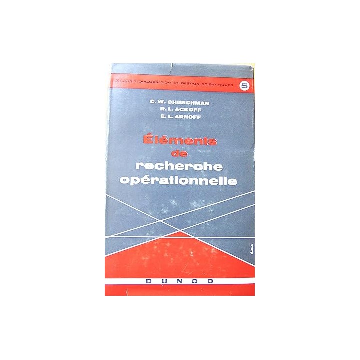 Éléments de recherche opérationnelle