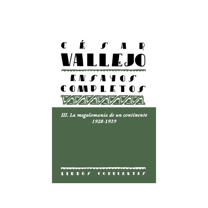 CÉSAR VALLEJO ENSAYOS COMPLETOS III
