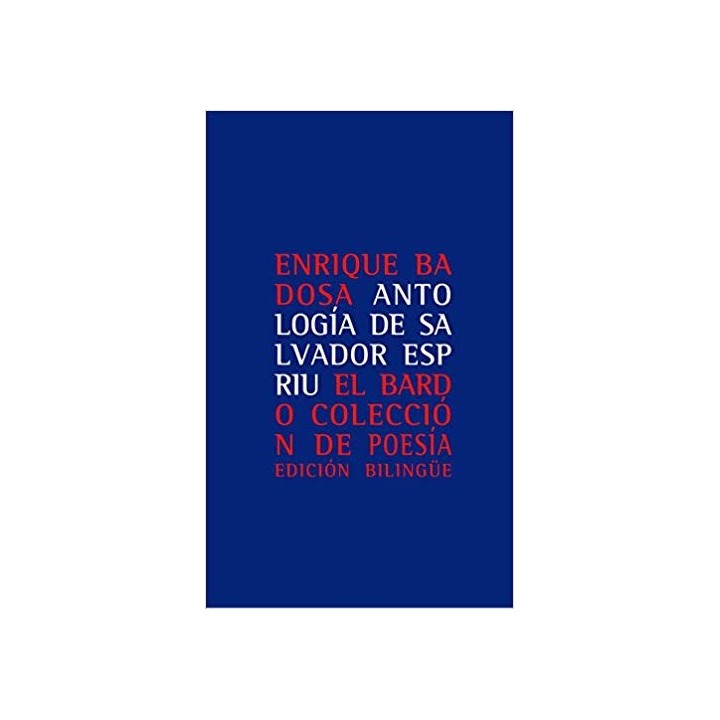 ANTOLOGÍA DE SALVADOR ESPRIU