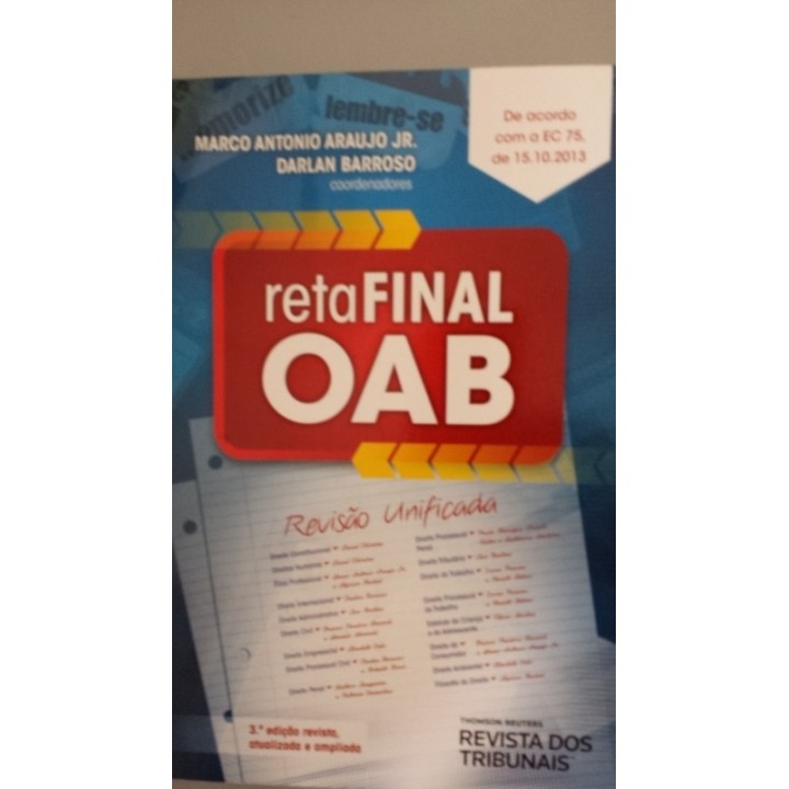 Reta Final OAB - Revisão Unificada