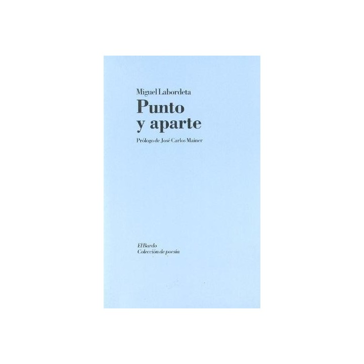 PUNTO Y APARTE