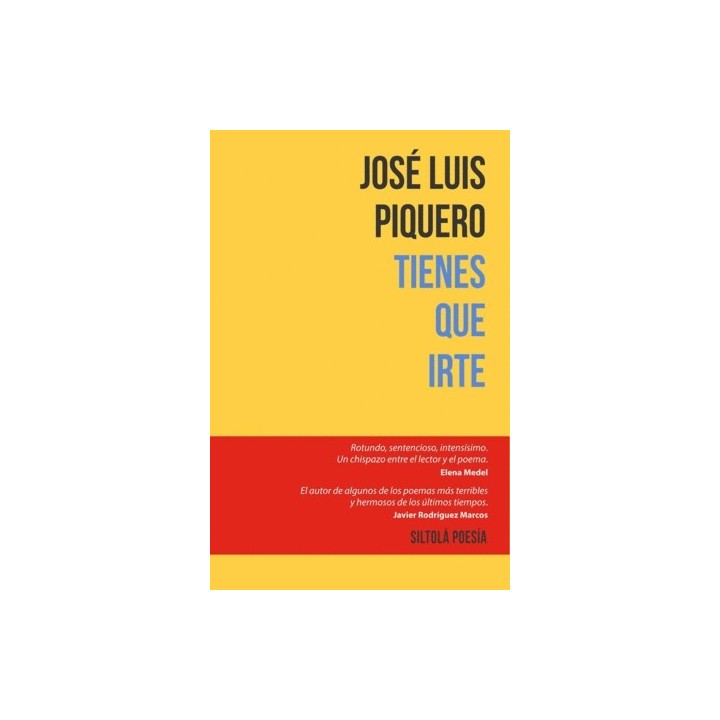 TIENES QUE IRTE