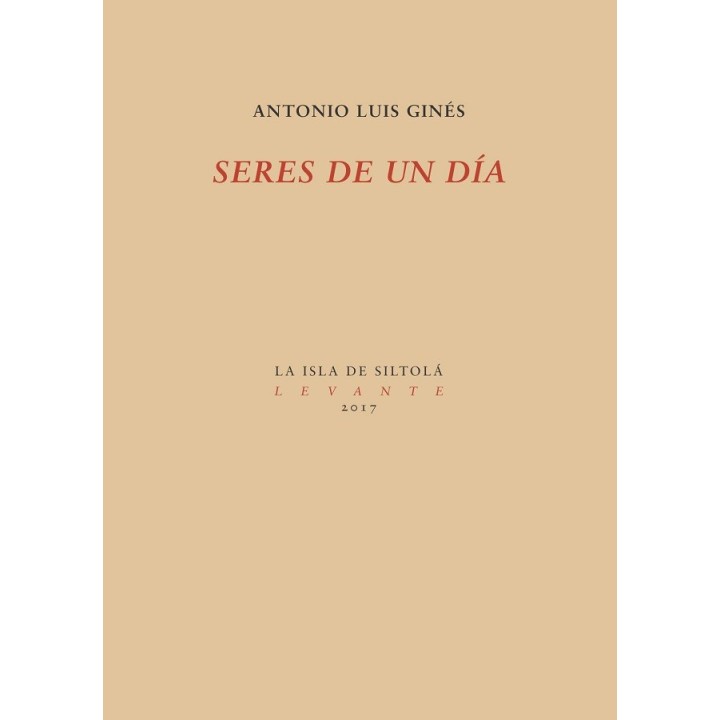 SERES DE UN DÍA