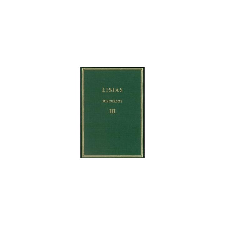 DISCURSOS VOL.III XXVI-XXXV. FRAGMENTOS