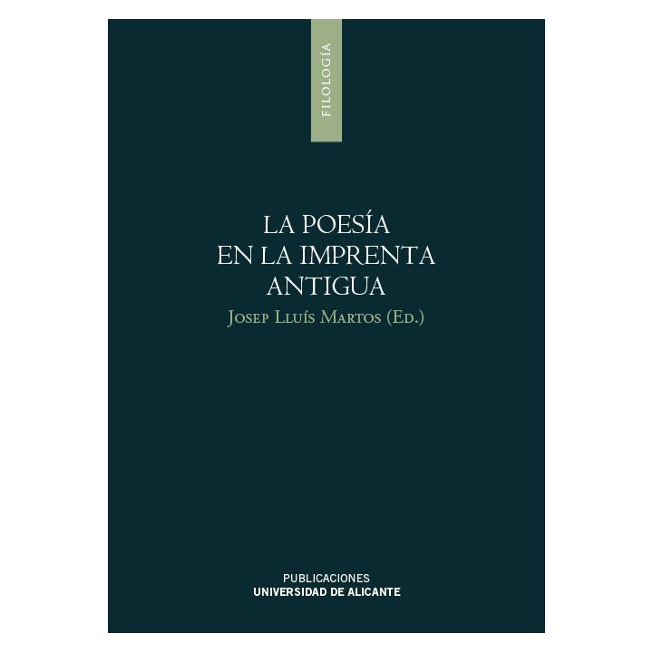 LA POESÍA EN LA IMPRENTA ANTIGUA