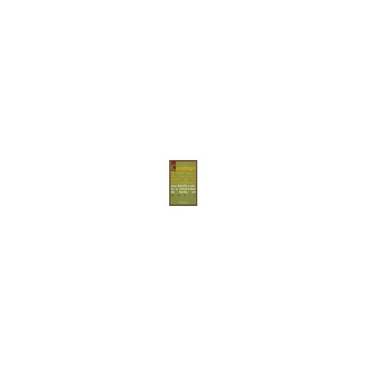 CATALOGO DE LIBROS EXCESIVOS, RAROS O