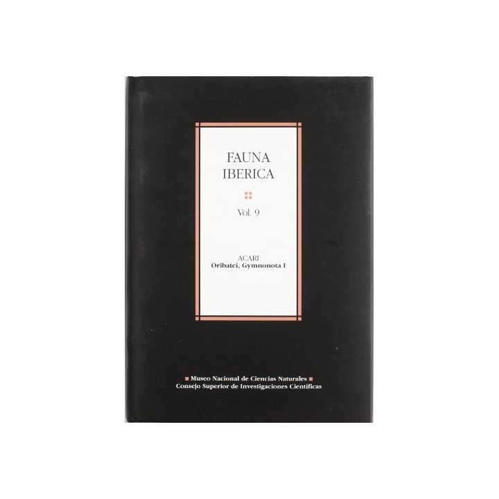 FAUNA IBÉRICA. VOL. 9. ACARI: ORIBATEI, GYMNONOTA I
