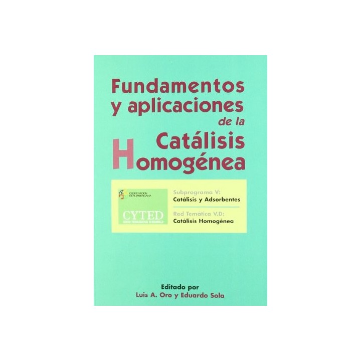 FUNDAMENTOS Y APLICACIONES DE LA CATALISIS