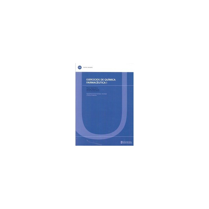 EJERCICIOS DE QUÍMICA FARMACÉUTICA I