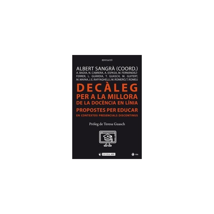 DECÀLEG PER A LA MILLORA DE LA DOCÈNCIA EN LÍNIA
