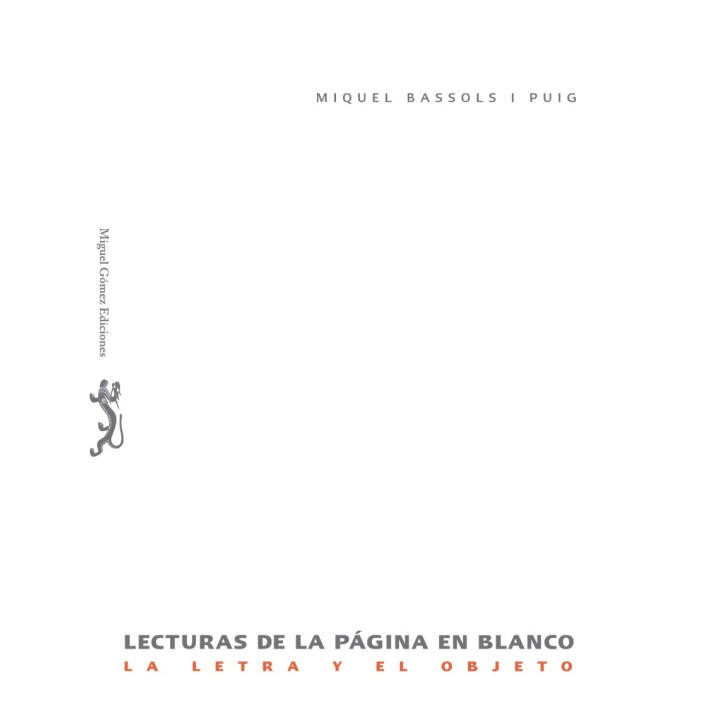 LECTURAS DE LA PÁGINA EN BLANCO