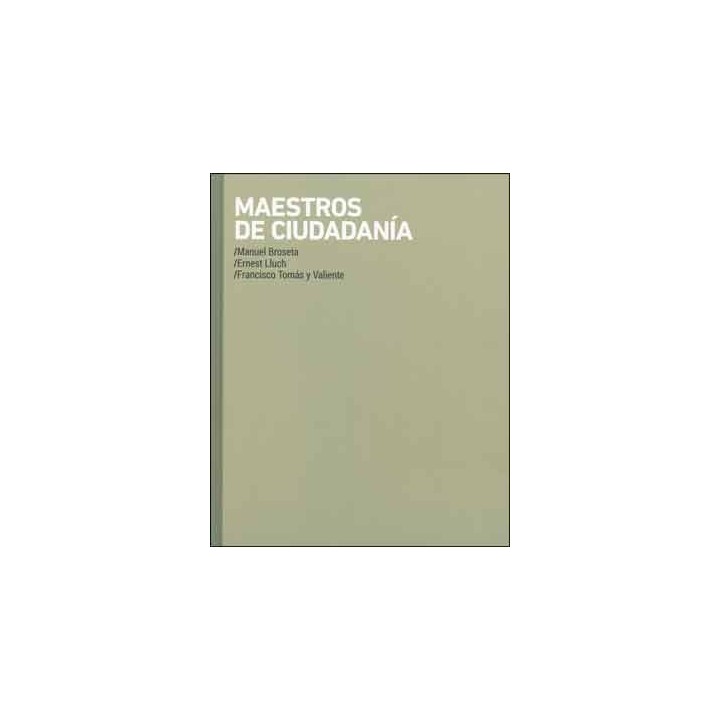 MAESTROS DE CIUDADANÍA