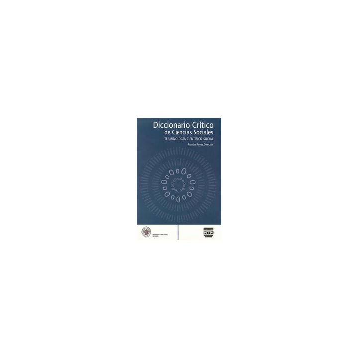 DICCIONARIO CRITICO VOL.3 ( I.O) CC.SOCIALES