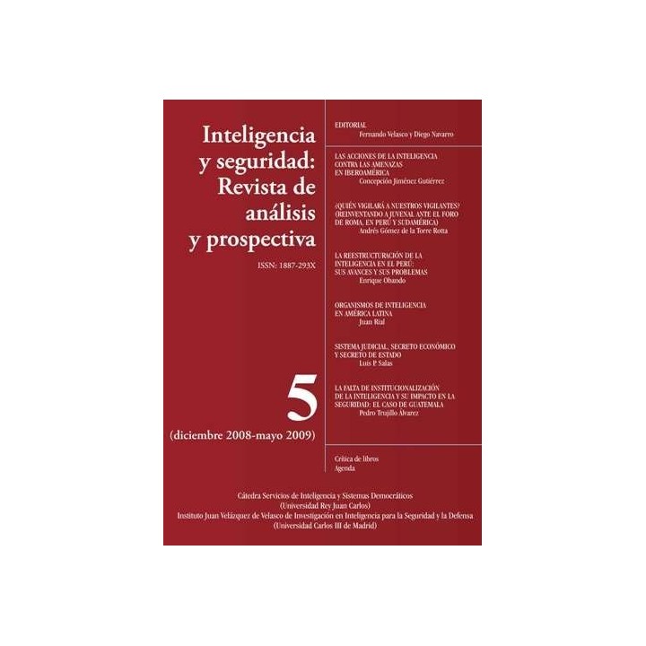 INTELIGENCIA 05 SEGURIDAD REVISTA DE ANALISIS