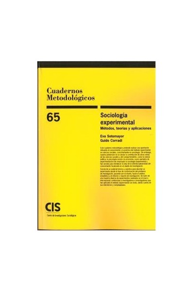 SOCIOLOGÍA EXPERIMENTAL 65