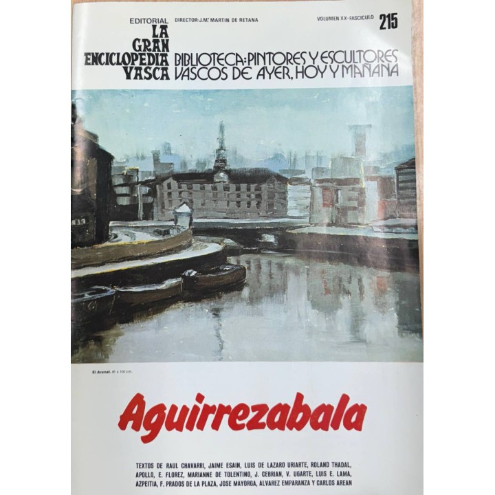 LA GRAN ENCILOPEDIA VASCA VOLUMEN XX-FASCICULO 215. AGUIRREZABALA.