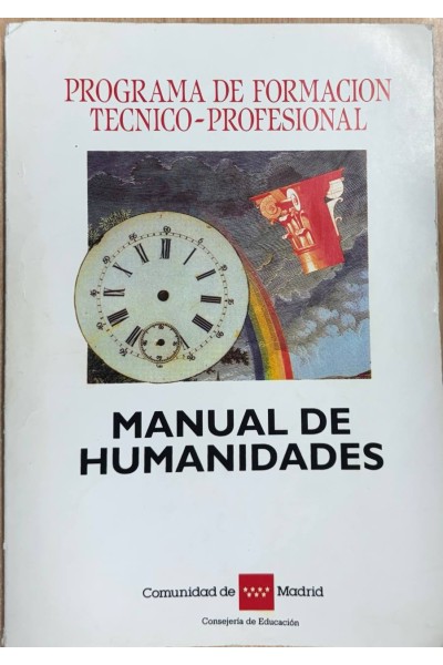 PROGRAMA DE FORMACIÓN TECNICO-POFESIONAL MANUAL DE HUMANIDADES
