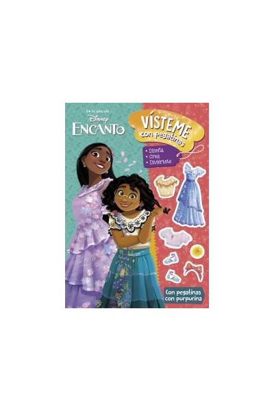 Encanto. visteme con pegatinas 2
