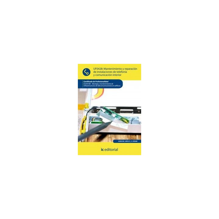 Mantenimiento y reparacion de instalaciones de telefonia y comunicacion. eles010