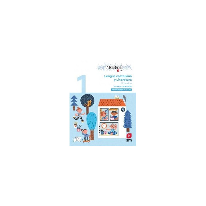 Cuaderno de lengua castellana y literatura. 1 primaria. 2 trimestre. maticesprimaria.1er curso