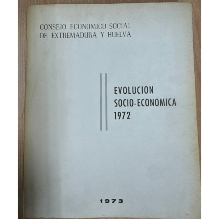 EVOLUCIÓN SOCIO-ECONOMICA 1972