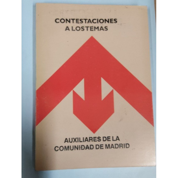 Contestaciones a los Temas para el ingreso como Auxiliar en la Comunidad de Madrid