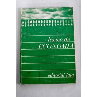 Léxico de economía