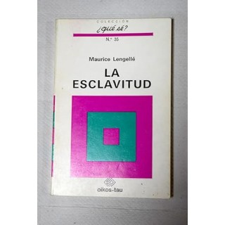 La esclavitud