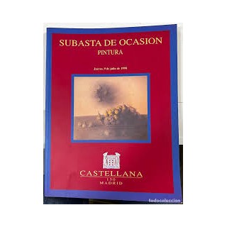 SUBASTA DE OCASION PINTURA JUEVES 9 DE JULIO DE 1998