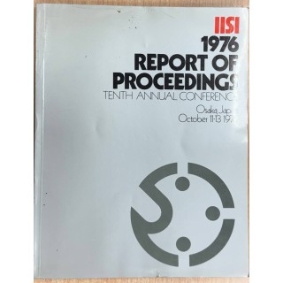 1976 REPORT OF PROCEEDINGS TENTH ANNUAL CONFERENCE. OSAKA JAPAN-OCTOBER 11-13-1976.