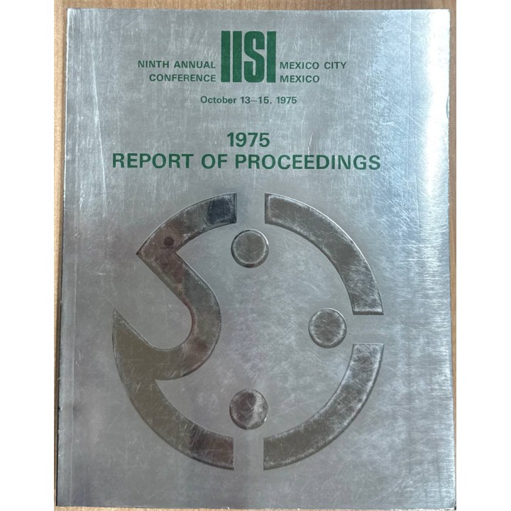 NINTH ANNUAL CONFERENCE MEXICO CITY October 13-15 1975. REPORT OF PROCEEDINGS.