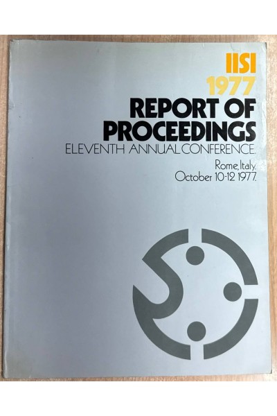 REPORT OF PROCEEDINGS ELEVENTH ANNUAL CONFERENCE. Rome, Italy. October 10-12-1977.