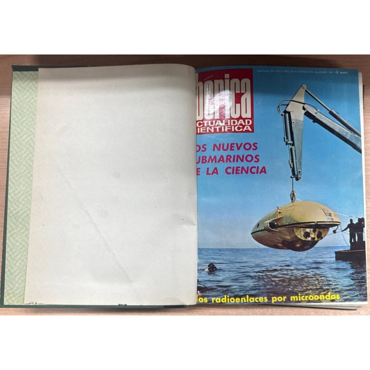 IBERICA -ACTUALIDAD CIENTIFICA: FUNDADA EN 1913 - AÑO 45 3ra. EPOCA N°55 ENERO 1967.