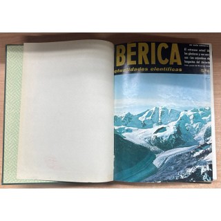IBERICA -ACTUALIDAD CIENTIFICA: FUNDADA EN 1913 - AÑO 41 3ra. EPOCA N°7 ENERO 1963.
