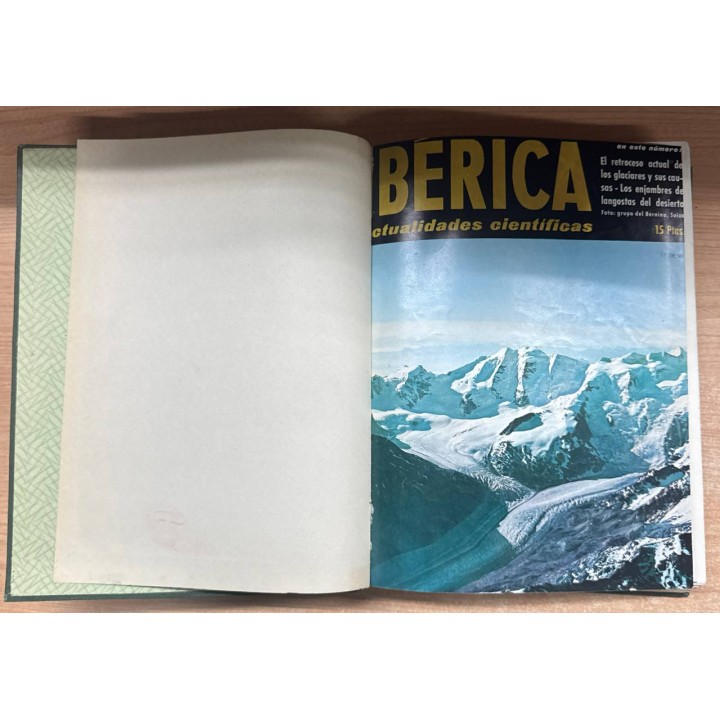 IBERICA -ACTUALIDAD CIENTIFICA: FUNDADA EN 1913 - AÑO 41 3ra. EPOCA N°7 ENERO 1963.