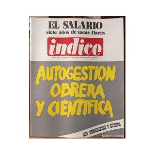 Índice. Autogestión Obrera y Científica. Los Comunistas y Europa. N° 347. Febrero 1974.