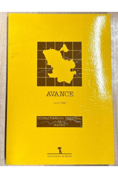AVANCE Junio 1986 - Restructuración Territorial de Madrid.