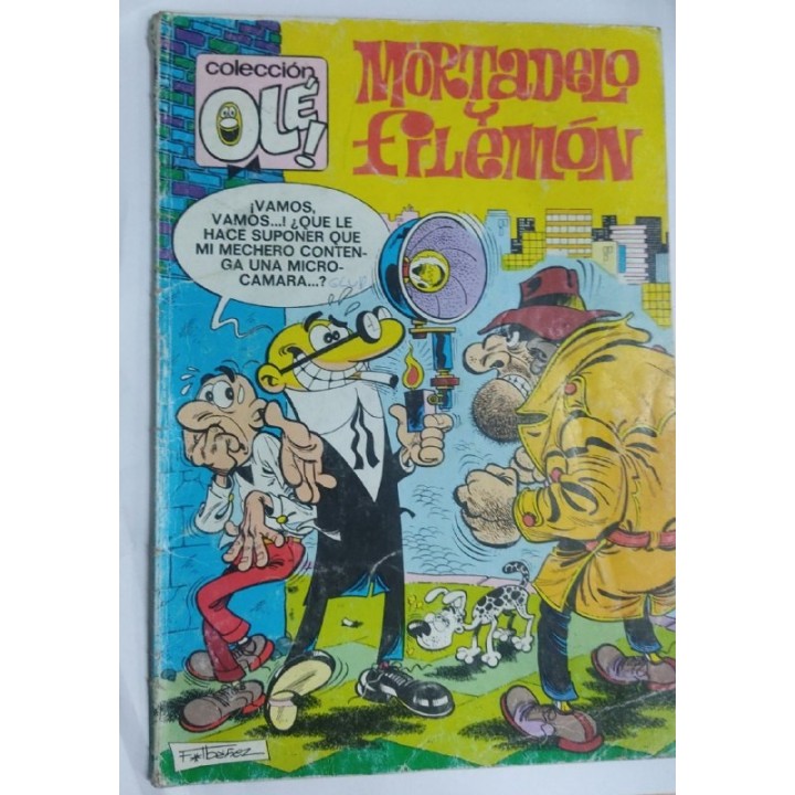 Mortadelo y Filemon. Vamos, Vamos... Que le hace suponer que mi mechero contenga una micro-camara
