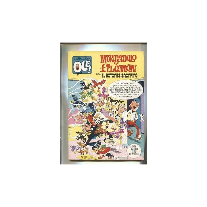 Mortadelo y Filemon con El Botones Sacarino