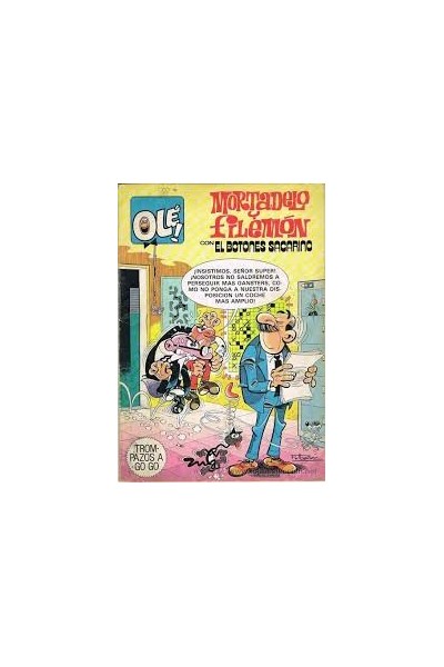 Mortadelo y Filemón con el botones Sacarino Trompazos a Go go
