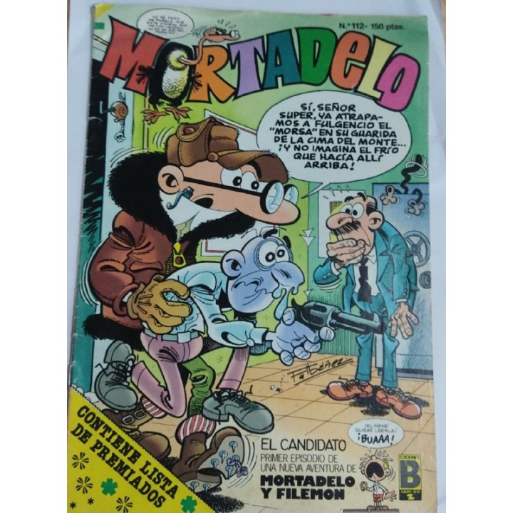 Mortadelo Numero  112 El candidato