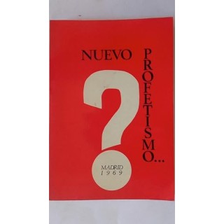 Nuevo profetismo. Corrientes y grupos poéticos