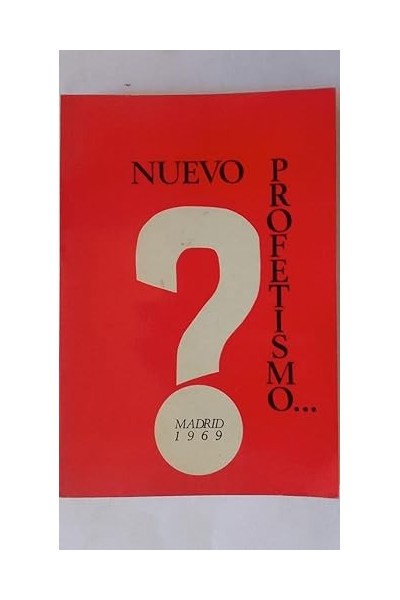 Nuevo profetismo. Corrientes y grupos poéticos
