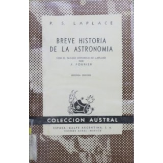 Breve historia de la astronomía